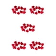thumbnail image 2 of Cateissary 10 pack/lote decoración del hogar impresionante y fácil de limpiar flores artificiales decoración de boda elegante vino rojo Type2 NO2, 2 of 6