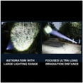 Flashlight High Lumens, LED Torch 2500mAh USB Rechargeable Battery