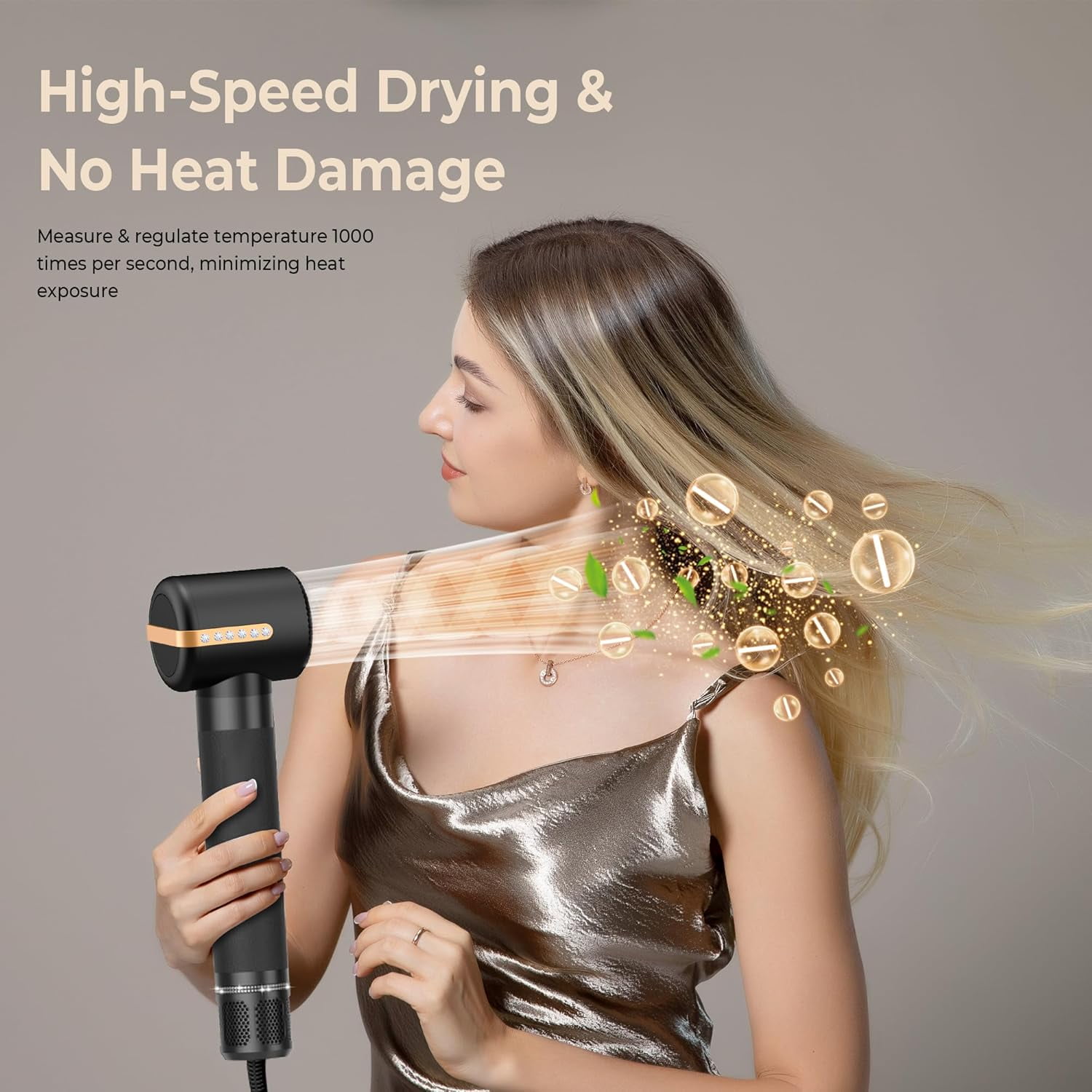 7 in 1 Hair Dryer Brush Iron,Powerful Blow Dryer Brush with Auto- Wrap Curler, Detachable Fast Drying, Volumizing, Curling, Straightening, Ionic Hair Dryer with Diffuser, Hair Styling Tools