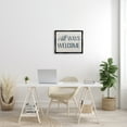 thumbnail image 3 of Stupell Industries All Ways Welcome Phrase Inspirational Painting Black Floater Framed Art Print Wall Art, 21 x 17, 3 of 10