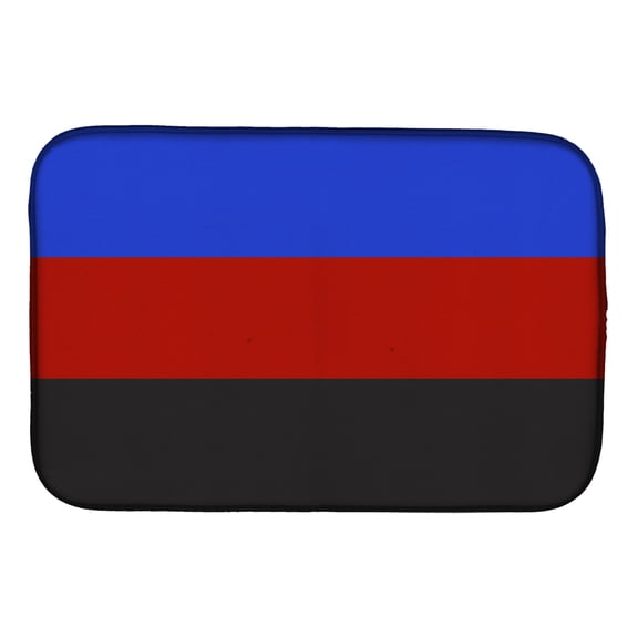 Polyamorous Pride Dish Drying Mat