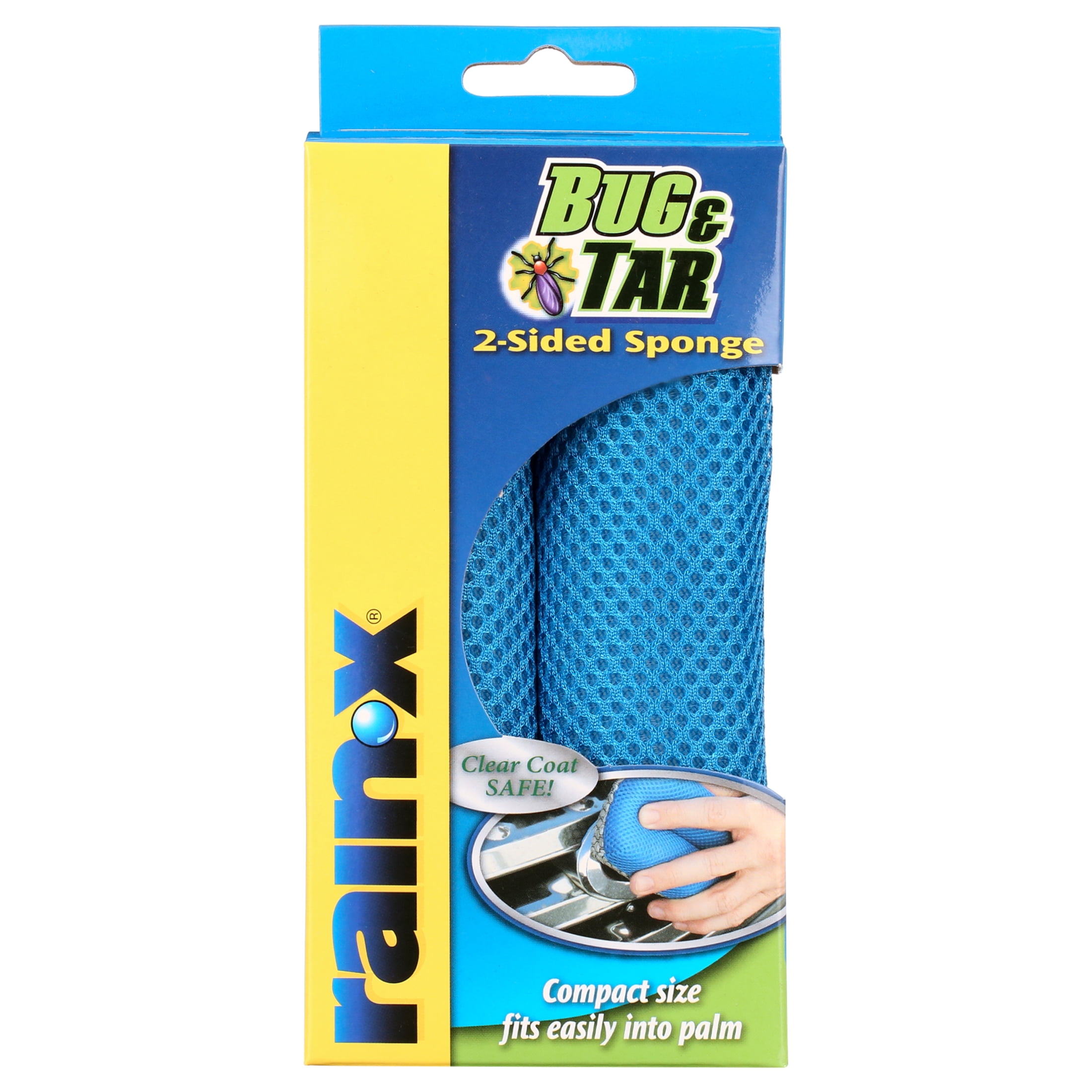 Rain-x Compact 2-Sided Automotive Bug Grime and Tar Sponge