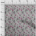 thumbnail image 2 of oneOone Rayon Gray Fabric Jacobean Floral Craft Projects Decor Fabric Printed By The Yard 56 Inch Wide, 2 of 4