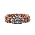 thumbnail image 1 of kurtrusly Alloy Minimalist Natural Stone Bracelet Gift Idea For Versatile Style Durable Long-Lasting Bracelets Picture, 1 of 6