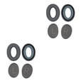 thumbnail image 1 of Inteprter Almohadillas para los oídos, almohadillas para auriculares, esponja transpirable, repuesto de piezas de reparación para auriculares Gris oscuro 2Conjunto, 1 of 6