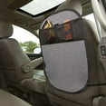 thumbnail image 3 of Evenflo Kick Mat Back Seat Protector with Mesh Valuables Pocket, Black, 3 of 3
