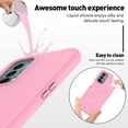 thumbnail image 4 of SPY CASE for OnePlus N200 5G Case with Built-in Screen Protector,Rugged PC Front Cover + Soft TPU Non-Slip Cover, Shockproof Full-Body Protective Case Cover - Pink, 4 of 5