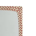 thumbnail image 2 of Ambesonne Abstract Fitted Sheet, Rounded Small Shapes, Twin XL Size, Red Cream, 2 of 2