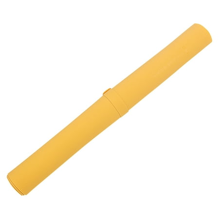 

KEVCHE Extra Large Kitchen Tools Silicone Roll-Up Baking Mat With Measurements - Yellow
