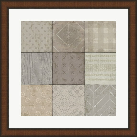 Great Art Now Country Collage I by Pela Studio Framed Wall Art 20"W x 20"H