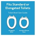 thumbnail image 2 of YfulYde Toilet Seat Riser - Adds 5 Inch of Height to Toilet - Raised Toilet Seat With 300 Pound Weight Capacity - Slip-Resistant (White), 2 of 9