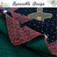 thumbnail image 3 of Cozy Line Home Fashions Christmas Night 3-Piece Cotton Quilt Bedding Set, King, 3 of 8