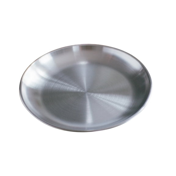 17Cm Metal Round Plates, Dienrx Reusable Serving Plate, Unbreakable Dinner Dishes Plate For Home Kitchen Restaurant Outdoor Camping Picnic