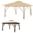 thumbnail image 4 of Garden Winds Custom Fit Replacement Canopy Top Cover Compatible with The Outfine 12' x 12' Pop Up Gazebo- Upgraded Performance RIPLOCK 350 Fabric, 4 of 9