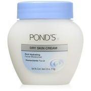 Ponds Dry Skin Cream Rich Hydrating Skin Cream 3.9 oz, 3 Pack