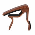 thumbnail image 4 of Capos Accessory, String Clamp Clip On Quick Release Capo Durable Firm Locking  for Playing Dark Wood Colour,Light Wood Colour,Black, 4 of 8