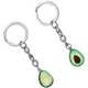 thumbnail image 2 of Avocado Keychain 2pcs Alloy Fruit Charm Pendant Cute Accessories Keyring, 2 of 5