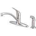 thumbnail image 1 of Legacy 2LG161H-BN Single Handle Kitchen Faucet - Brushed Nickel, 1 of 1