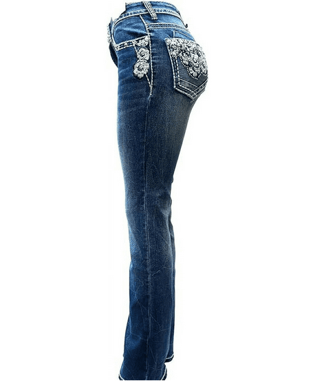 ☆NASTY FANCY CLUB☆ Bohemian Studded Denim Pants BLUEF24ZD8 pants-2-1-b88e8.jpg?fit=max&w=