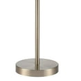 thumbnail image 3 of Simplee Adesso 67" 5-Light Modern Adjustable Arm Brushed Steel Floor Lamp with White Plastic Shades, 3 of 8