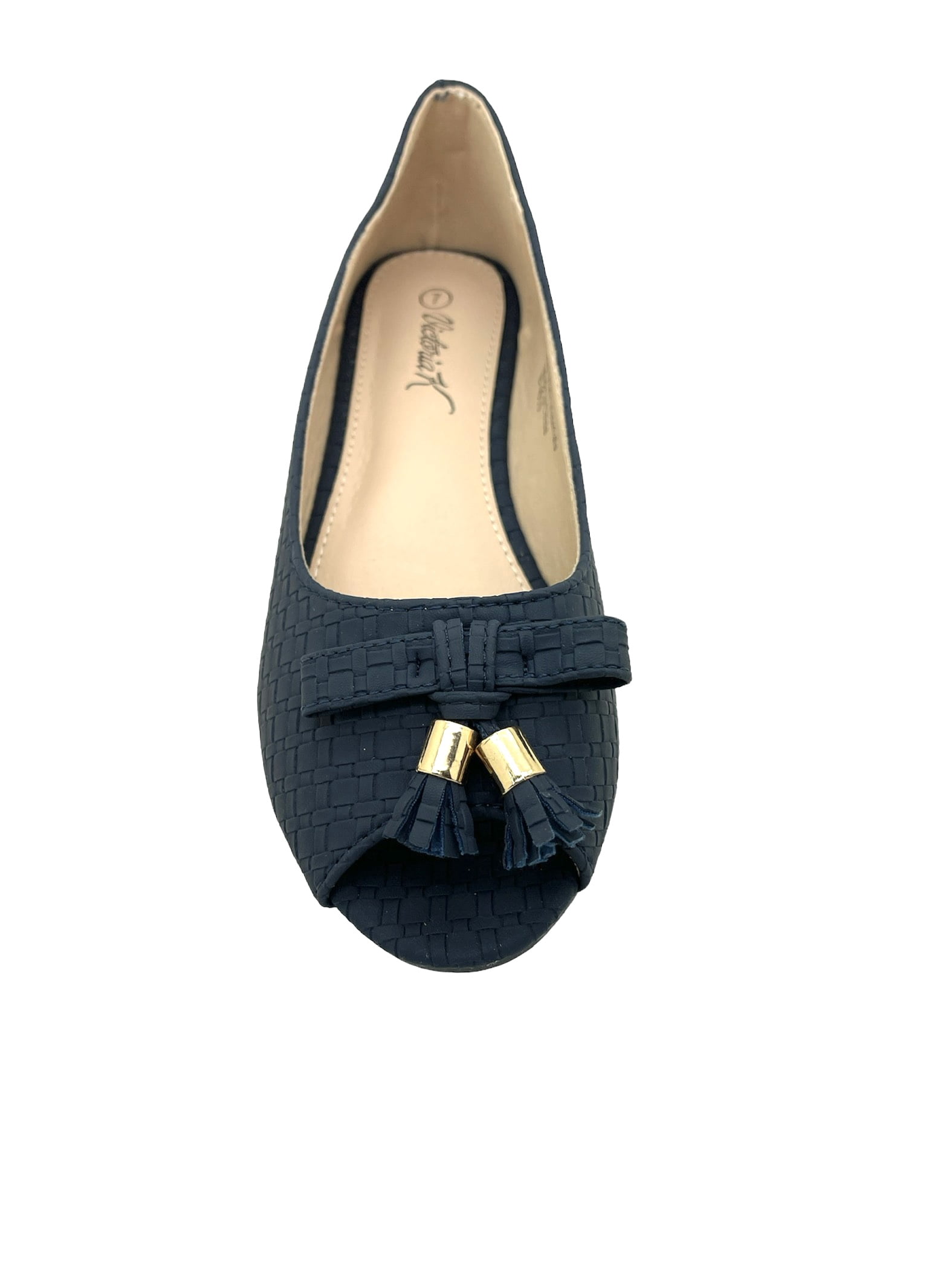 Women's Fashion Comfort Open Toe Flats W/Tassle