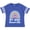 Football Blue and White, variant on Inktastic My Gigi Loves Me Retro Rainbow Girls Toddler T-Shirt