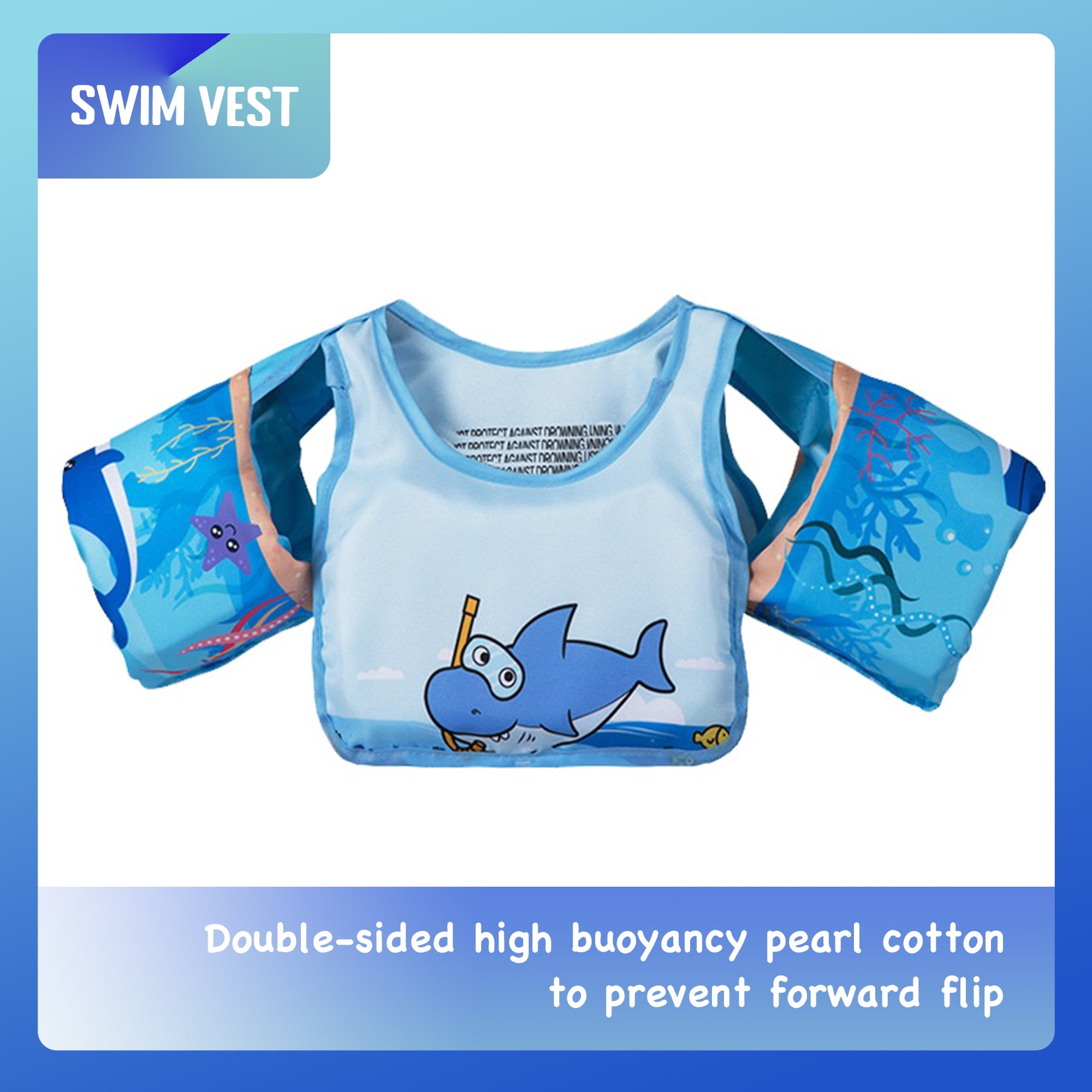 XinLe Kids Swim Vest for Toddlers Life Jacket for 3055 Pounds Boy and Girl Baby Floaties with