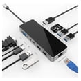 thumbnail image 4 of HUB USB-C 10 En 1 HDMI Ethernet HDMI Para Mac Ipad Sd Plata., 4 of 6