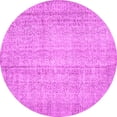 thumbnail image 1 of Ahgly Company Indoor Round Persian Pink Traditional Area Rugs, 7' Round, 1 of 4