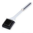 thumbnail image 3 of Grill Brush and Scraper, 2 In 1 Multifunctional Metallic Grill Barbecue Brush, Outdoor Cleaning BBQ Accessories Grill Brush, Safe Grill Cleaner Brush for Barbecue, Home, Picnic（Large）, 3 of 7