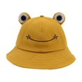 thumbnail image 1 of MesaSe Cute Frog Design Sun Protection Fisherman Hat Children Adults Outdoor Bucket Cap, 1 of 10