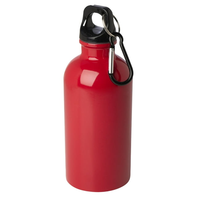 Floso Bouteille d'Eau à Paroi Unique en Acier Inoxydable 400 ml