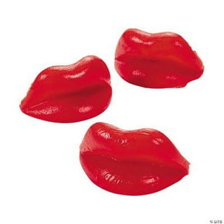 Wax Lips Candy, (Pack of 24)