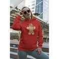 thumbnail image 2 of Gingerbread Woman Hoodie Women -GoatDeals Designs, Female Large, 2 of 4