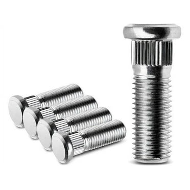 Wheel Stud Set 5 - Compatible with 1989 - 2020 Toyota Camry 1990 1991 1992 1993 1994 1995 1996 1997 1998 1999 2000 2001 2002 2003 2004 2005 2006 2007 2008 2009 2010 2011 2012 2013 2014 2015 2016