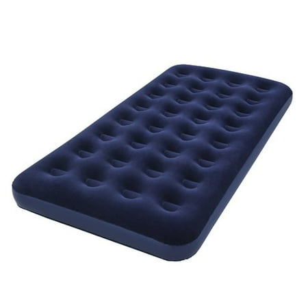 Bestway Flocked Air Bed, Twin (Best Way To Read In Bed)