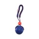 thumbnail image 2 of Pelota de neumático para mascotas con cuerda elástica, juguete de entrenamiento para perros, pelota para masticar y morder, perfecta para juego interactivo, molares de goma., 2 of 6