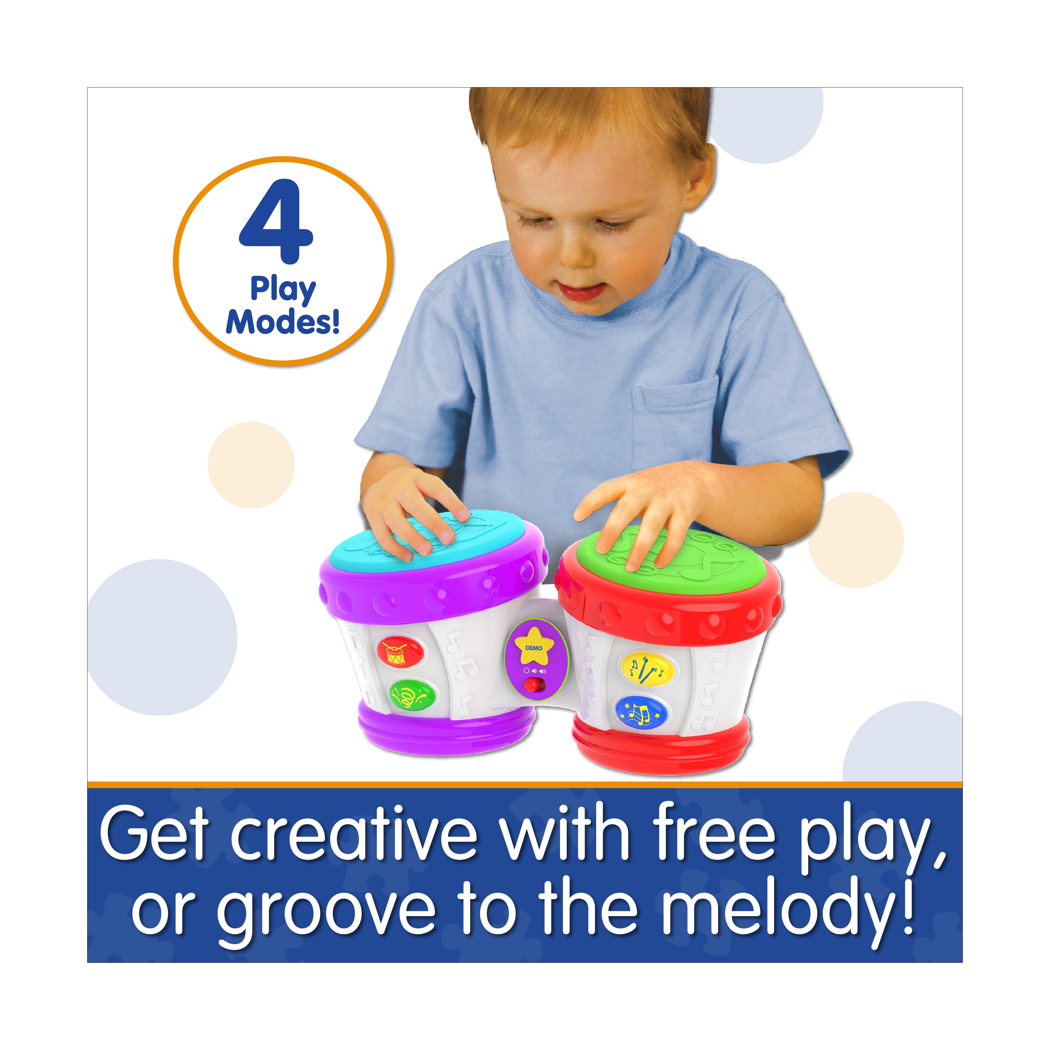 The Learning Journey Early Learning - Little Baby Bongo Drums