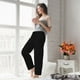 thumbnail image 5 of Balery Black Pantalones de pijama para mujer, pijamas ultraligeros, pantalones de estar por casa-Medium, 5 of 6