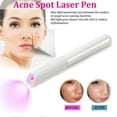 thumbnail image 3 of Blu-ray Acne Pen Blue Red Light Therapy Acne Spot Treatment Laser Pen, 3 of 4
