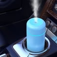 thumbnail image 2 of xaoyunyn T99 Wireless USB Charging Car Humidifier with Aromatherapy Spray and Silent Operation for Bedroom Office Home Portable Mini Humidifier with LED Light, 2 of 9