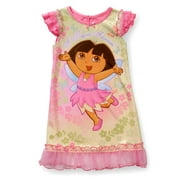 Angle View: Dora Nightgown - Infant Girl