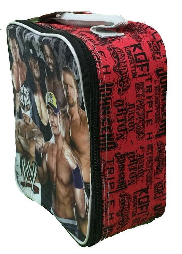 Lunch Box - WWE - Insulated - John Cena Rey Mysterio - Vertical 