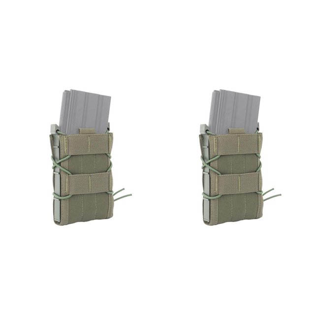 Soidarity WOSPORT, Clips de liberación rápida, bolsas de soporte, cinturón montado, práctica al aire libre, bolsas de transporte, disfraz, fiesta, Verde 2piezas Soidarity CBP378913