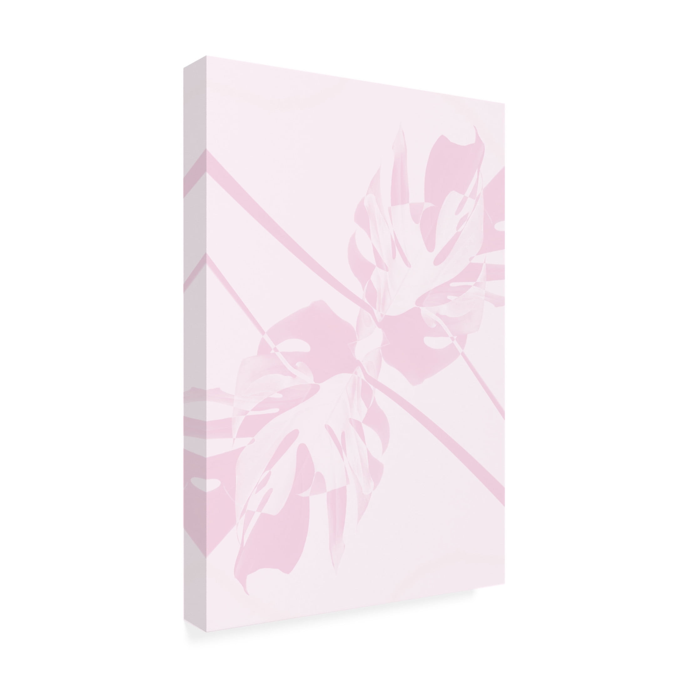 Trademark Fine Art Pictufy Studio Monstera Kaleidoscope 09 Canvas Wall Art
