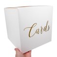thumbnail image 6 of WORGEOUS 1 set of Wedding Party Cards Box Card Box Card Container Paper Cards Storage Box, 6 of 8