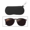 thumbnail image 3 of 2x Gafas de terre suaves Estuches de gafas con cremallera de neopreno versátiles portátiles ultraligeros Estuche con clip para cinturón Yuyangstore Caja de gafas de sol, 3 of 8