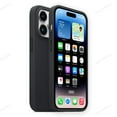 thumbnail image 2 of Étui en Cuir Officiel pour iPhone 14 Pro Max 14 Plus avec Étui Magsafe, Protection contre les Chutes de Charge Sans Fil, 2 of 7