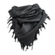 thumbnail image 1 of Bufanda árabe de cuello cuadrado, chal táctico para exteriores, unisex (negro), 1 of 4
