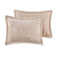 thumbnail image 3 of Twin/Twin XL Crushed Velvet Sherpa Reversible Comforter Set, 3 of 4